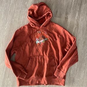 Nike sportswear club fleece embroidered hoodie L
